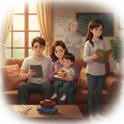 Cha mẹ thương con, xin đừng thiên vị